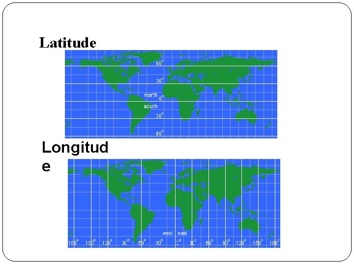 Latitude Longitud e 