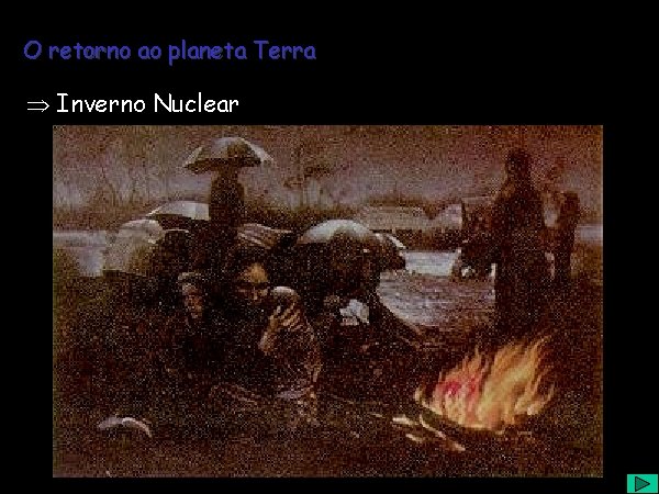 O retorno ao planeta Terra Inverno Nuclear 