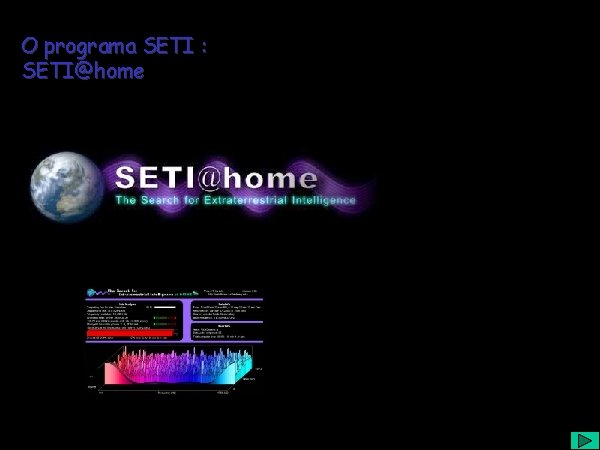 O programa SETI : SETI@home 