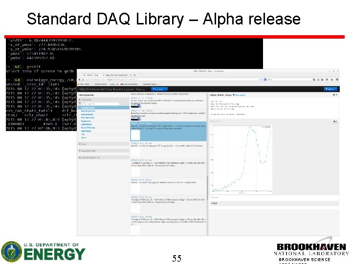 Standard DAQ Library – Alpha release 55 BROOKHAVEN SCIENCE 
