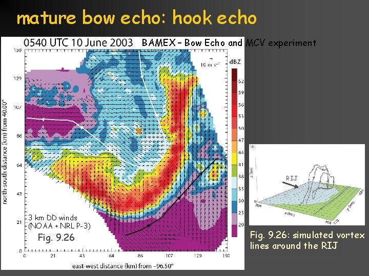 mature bow echo: hook echo BAMEX – Bow Echo and MCV experiment RIJ 3