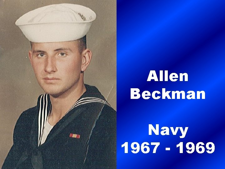 Allen Beckman Navy 1967 - 1969 