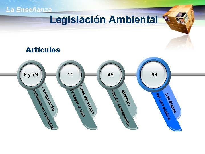 La Enseñanza Legislación Ambiental Artículos 63 49 11 8 y 79 es o o