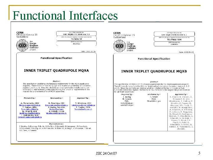 Functional Interfaces JSK 24 Oct 07 5 