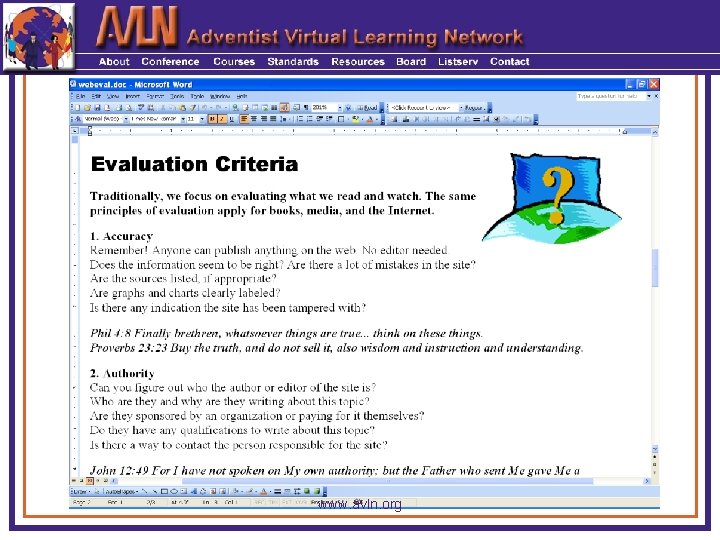 www. avln. org 