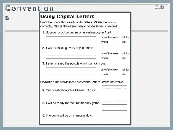 Quiz 