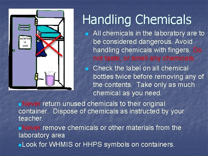 The Rules of Lab Safety Mrs Clemmons Endeavor