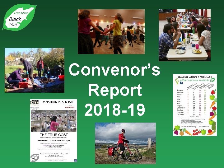 Convenor’s Report 2018 -19 