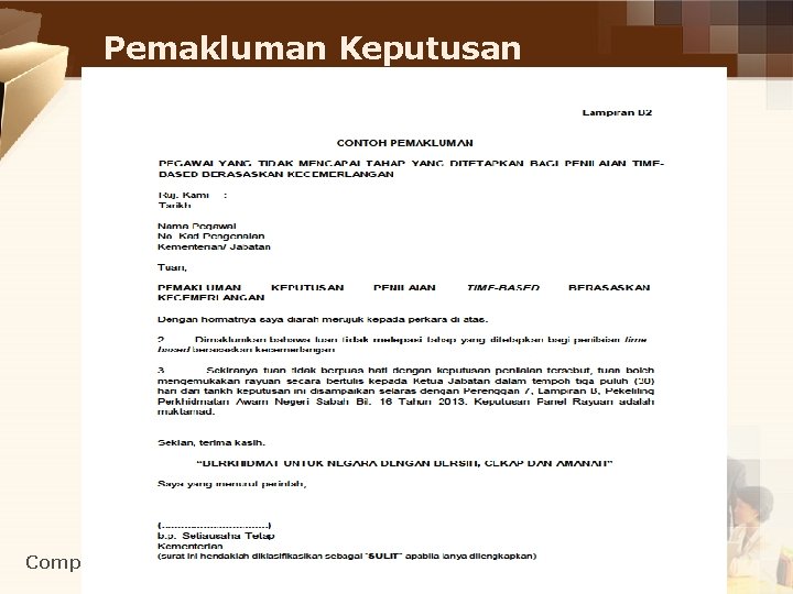 Pemakluman Keputusan Company Logo 