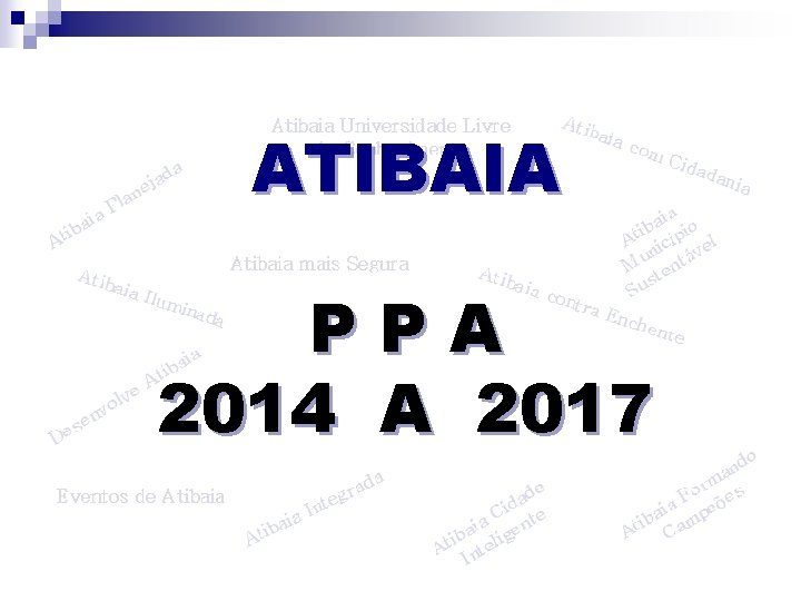 ATIBAIA PPA 2014 A 2017 
