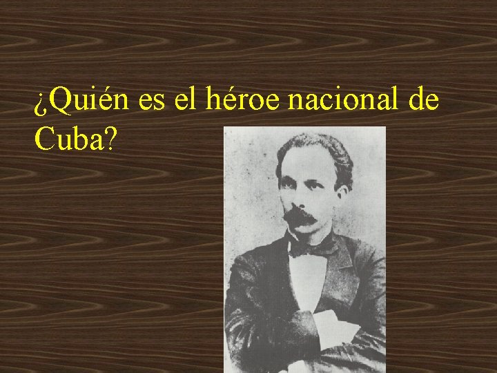 ¿Quién es el héroe nacional de Cuba? 