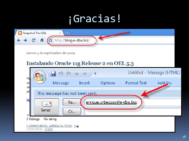 ¡Gracias! 58 