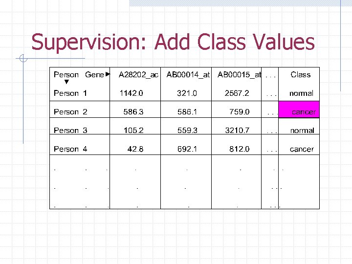 Supervision: Add Class Values 