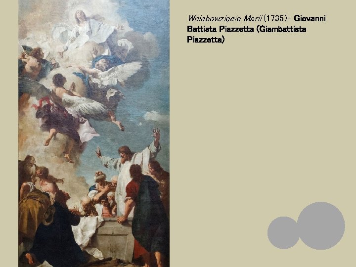 Wniebowzięcie Marii (1735)- Giovanni Battista Piazzetta (Giambattista Piazzetta) 
