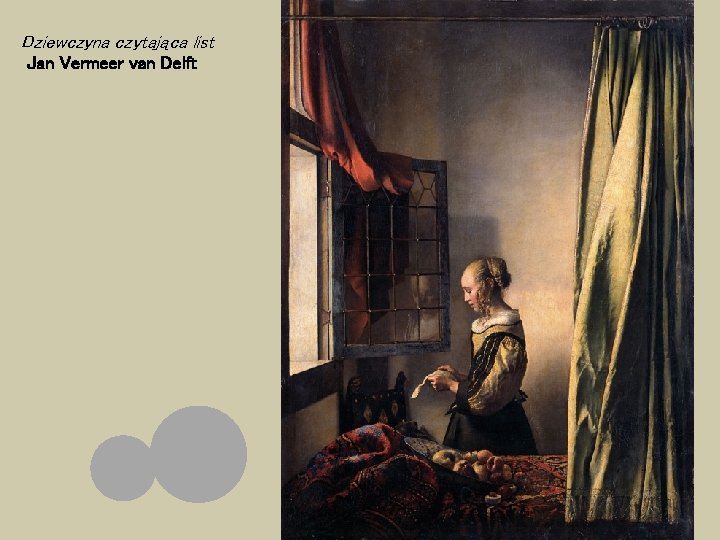 Dziewczyna czytająca list Jan Vermeer van Delft 