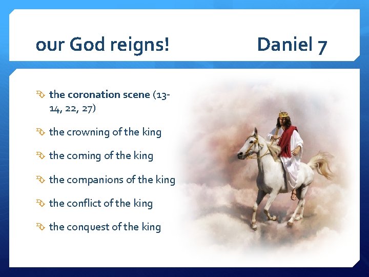 our God reigns! the coronation scene (13 - 14, 22, 27) the crowning of