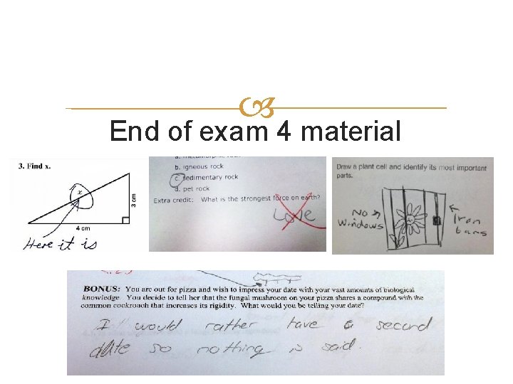  End of exam 4 material 