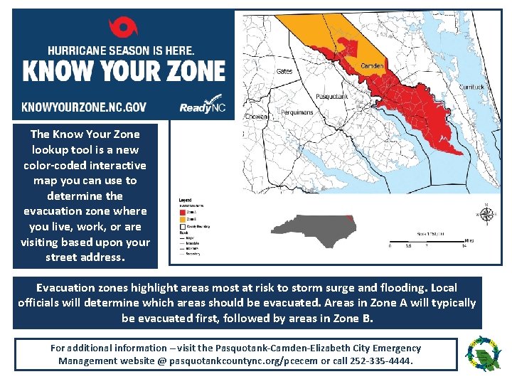 The Know Your Zone lookup tool is a new color-coded interactive map you can