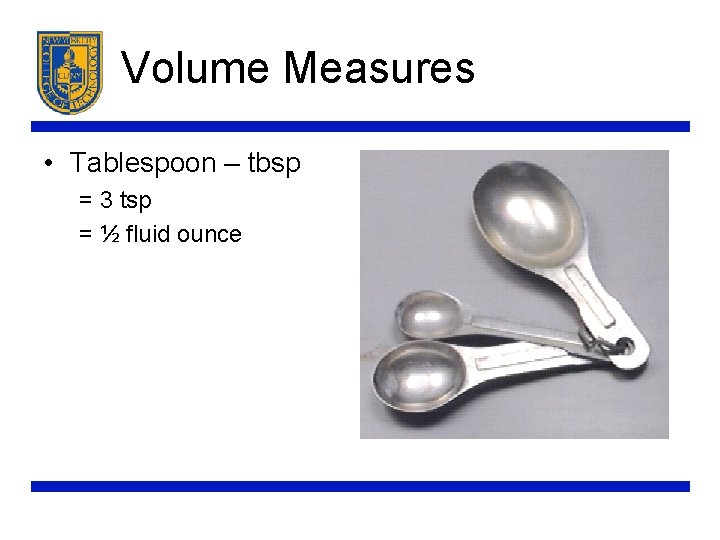 Introduction to Food Beverage Management Culinary Math Measurement