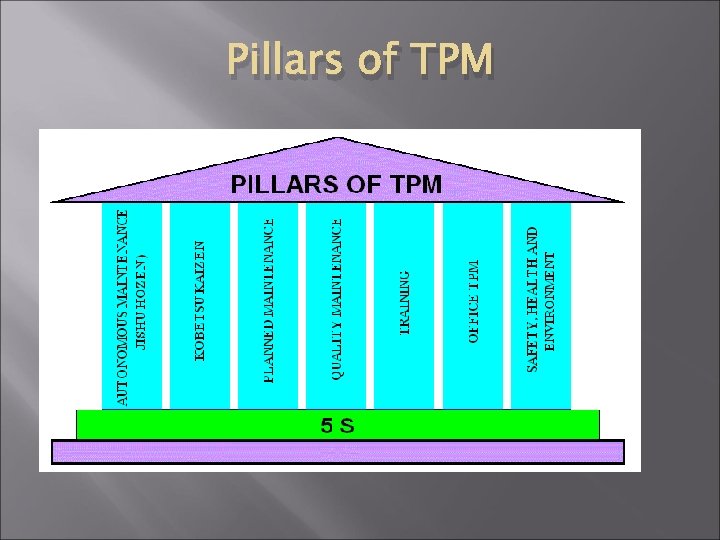 Pillars of TPM 