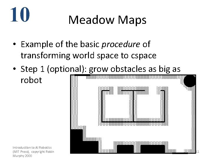 10 Meadow Maps • Example of the basic procedure of transforming world space to