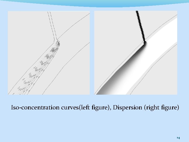 Iso‐concentration curves(left figure), Dispersion (right figure) 14 