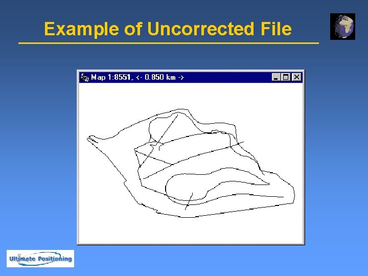 Example of Uncorrected File 