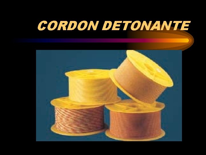 CORDON DETONANTE 