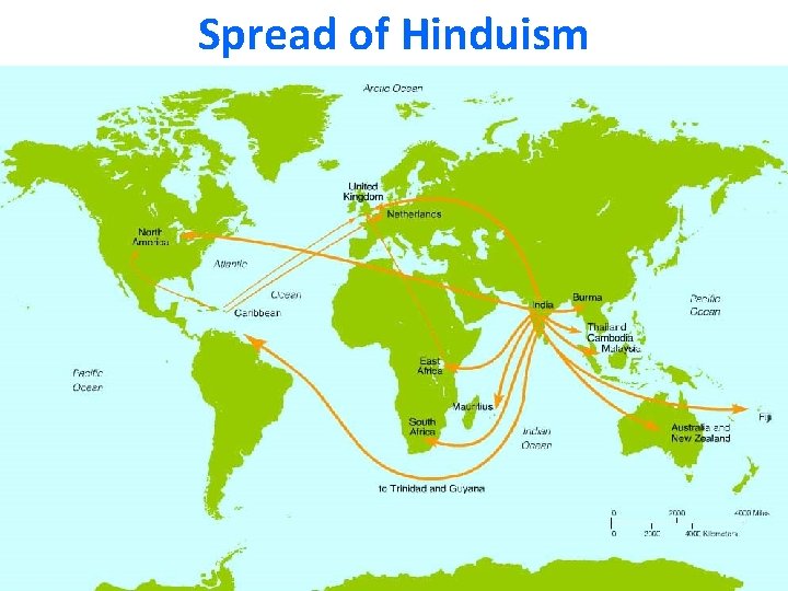 Spread of Hinduism 