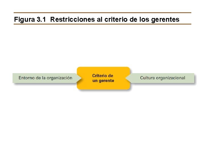 Figura 3. 1 Restricciones al criterio de los gerentes © 2009 Pearson Educación, Inc.