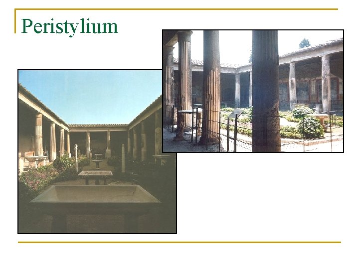 Peristylium 