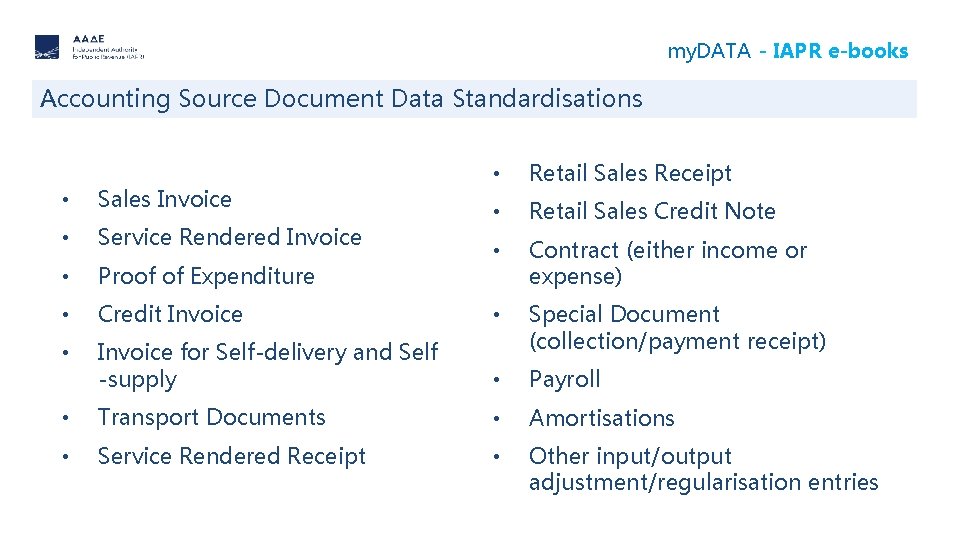 my. DATA - IAPR e-books Accounting Source Document Data Standardisations • Retail Sales Receipt