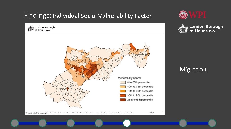 Findings: Individual Social Vulnerability Factor Migration 