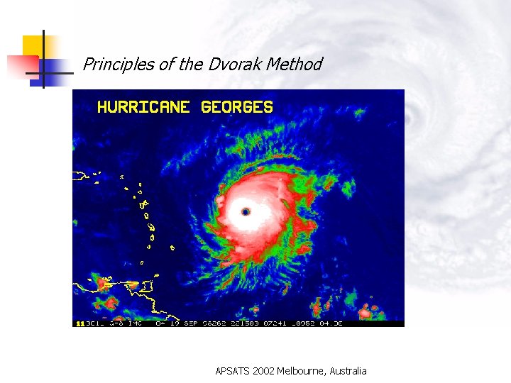 Principles of the Dvorak Method APSATS 2002 Melbourne, Australia 