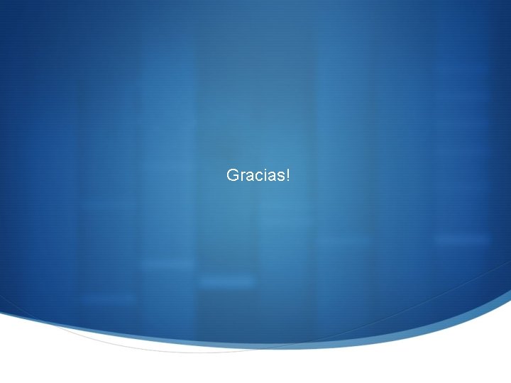 Gracias! 