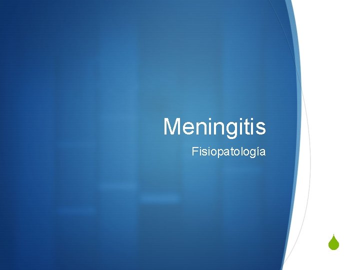 Meningitis Fisiopatología S 