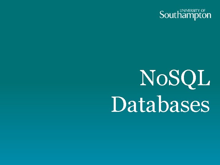 No. SQL Databases 