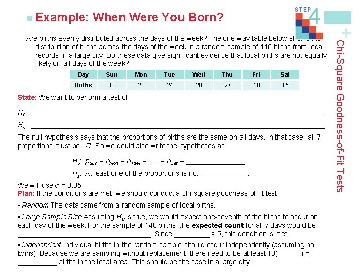 When Were You Born? Day Sun Mon Tue Wed Thu Fri Sat Births 13