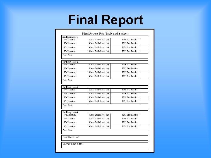 Final Report 