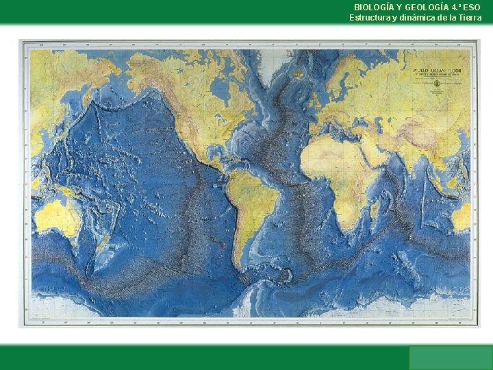 BIOLOGÍA Y GEOLOGÍA 4. º ESO Estructura y dinámica de la Tierra 