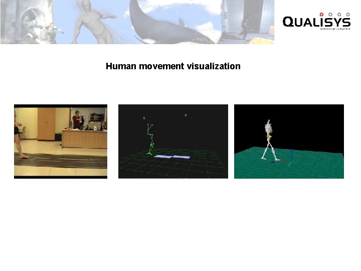 Human movement visualization 