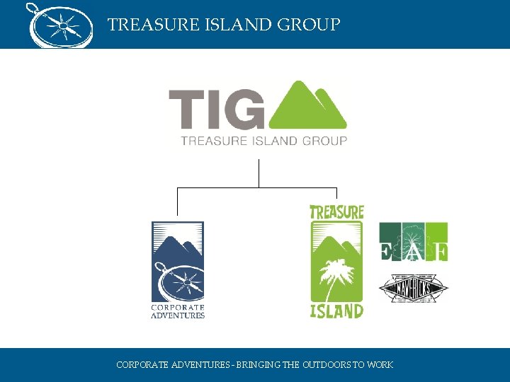 TREASURE ISLAND GROUP CORPORATE ADVENTURES - BRINGING THE OUTDOORS TO WORK 