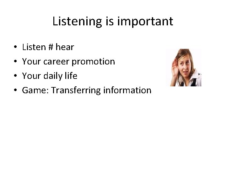 The Art of Public Speaking Chapter 3 Listening