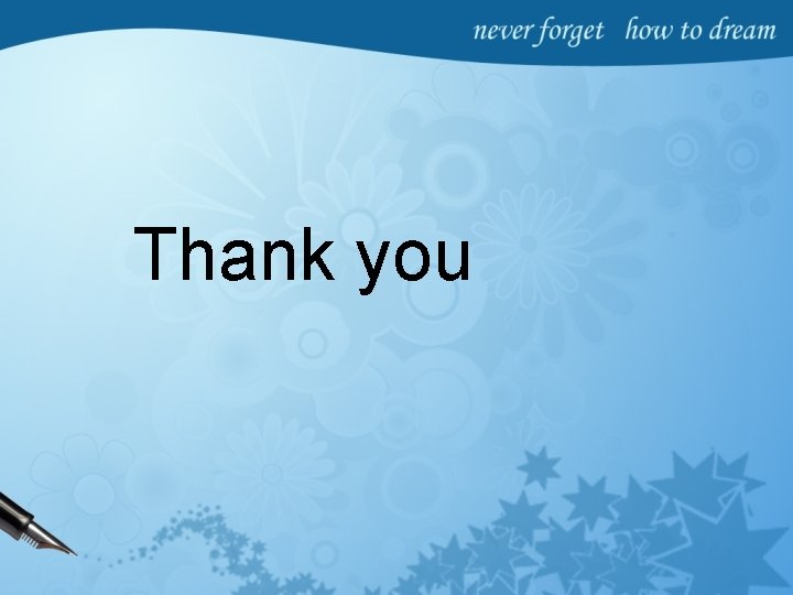 Thank you 