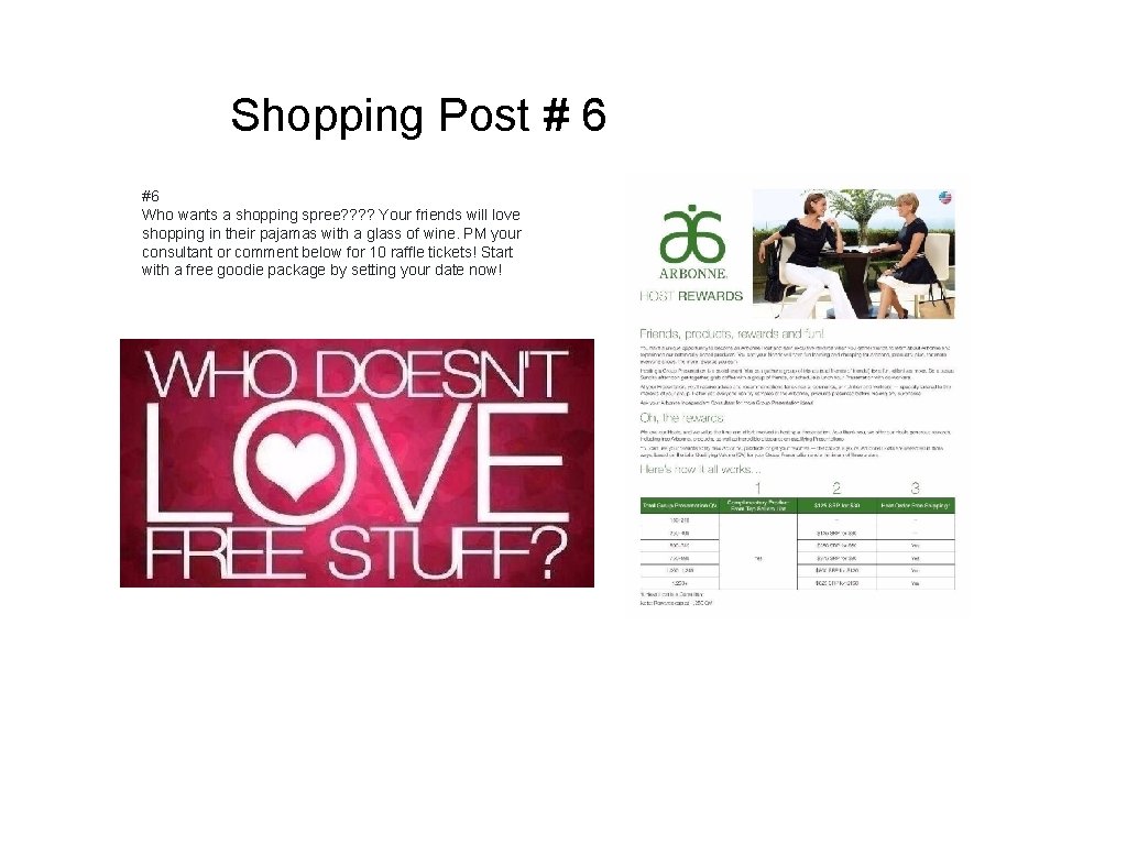 Shopping Post # 6 #6 Who wants a shopping spree? ? Your friends will Shopping Post # 6 #6 Who wants a shopping spree? ? Your friends will