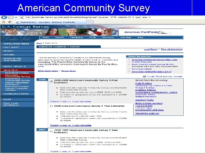 American Community Survey 