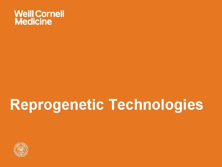 Reprogenetic Technologies 3 