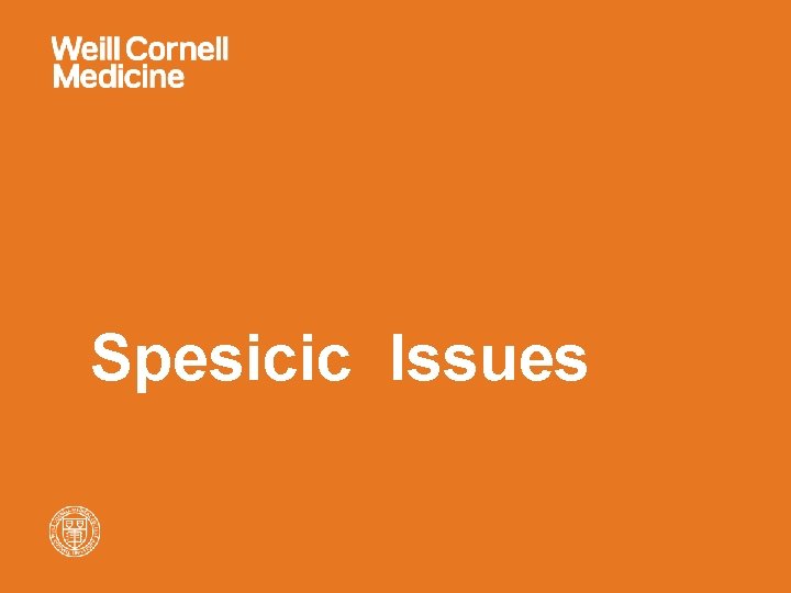 Spesicic Issues 30 