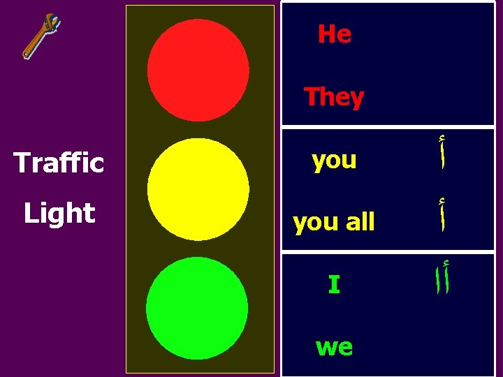 He They Traffic you Light you all I 8 - ﺳﺒﻖ we ﺃ ﺃ