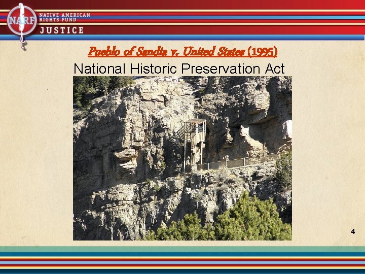 Pueblo of Sandia v. United States (1995) National Historic Preservation Act 4 